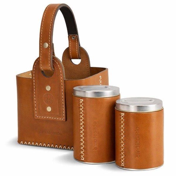 Producto - SET CUERO PREMIUM MATEANDO - MARRON SUELA