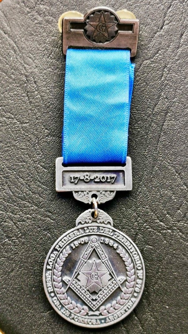 Producto - Medalla de la Respetable Logia Primera Luz del Territorio 376 - 1