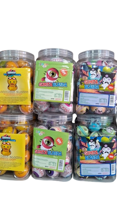 Producto - Gomitas blandas de Ojo, Patito, Kuromi