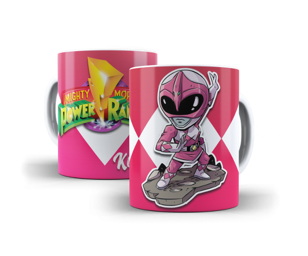 Producto - Taza Power Ranger Rosa - Kimberly