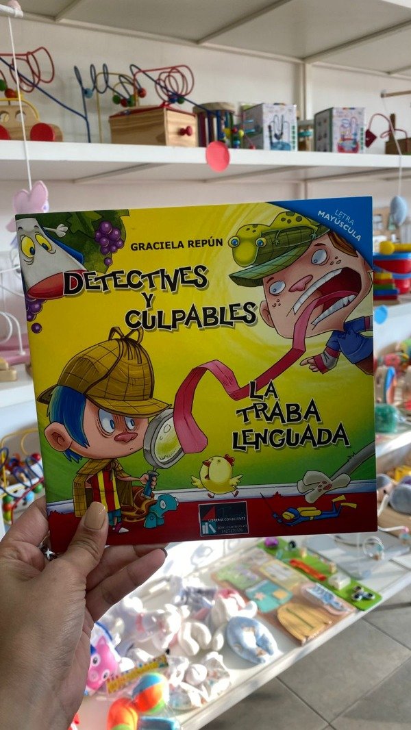 Producto - " Detectives y culpables" y "La traba lenguada" de Graciela Repún
