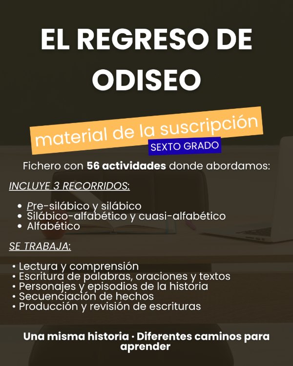 Producto - EL REGRESO DE ODISEO - FICHERO 2026