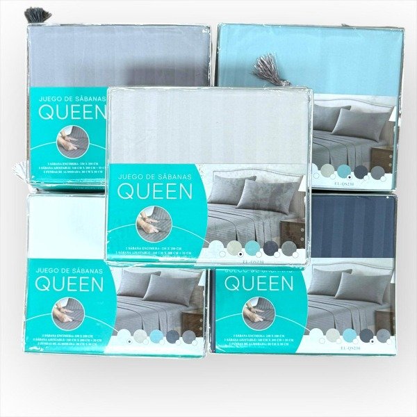 Producto - Juego de Sabanas Queen Size