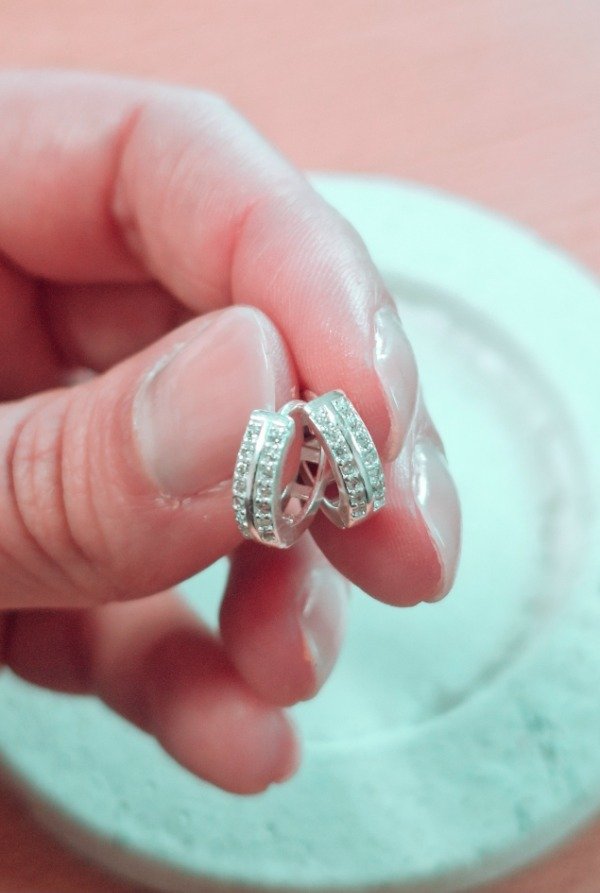 Producto - Argollas Doble Línea Cubics
