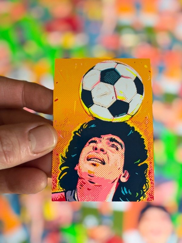 Producto - Stickers de Diego en serigrafía - 1