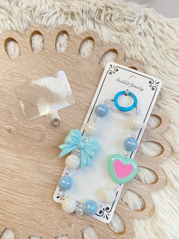 Producto - Strap llavero + plástico p/celular