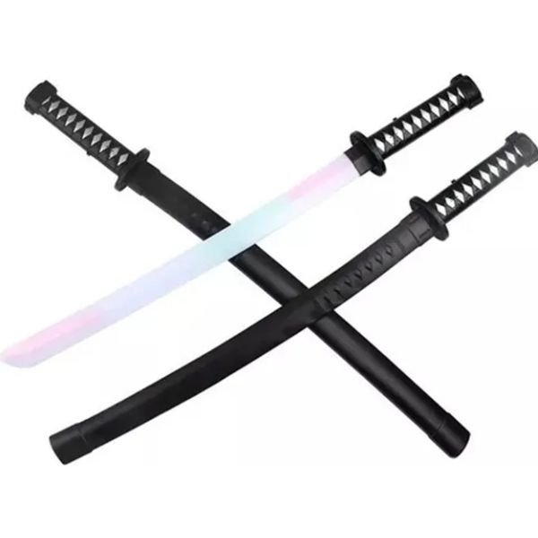 Producto - ESPADA SABLE LUMINOSA CON SONIDO X1 NEGRA - 1