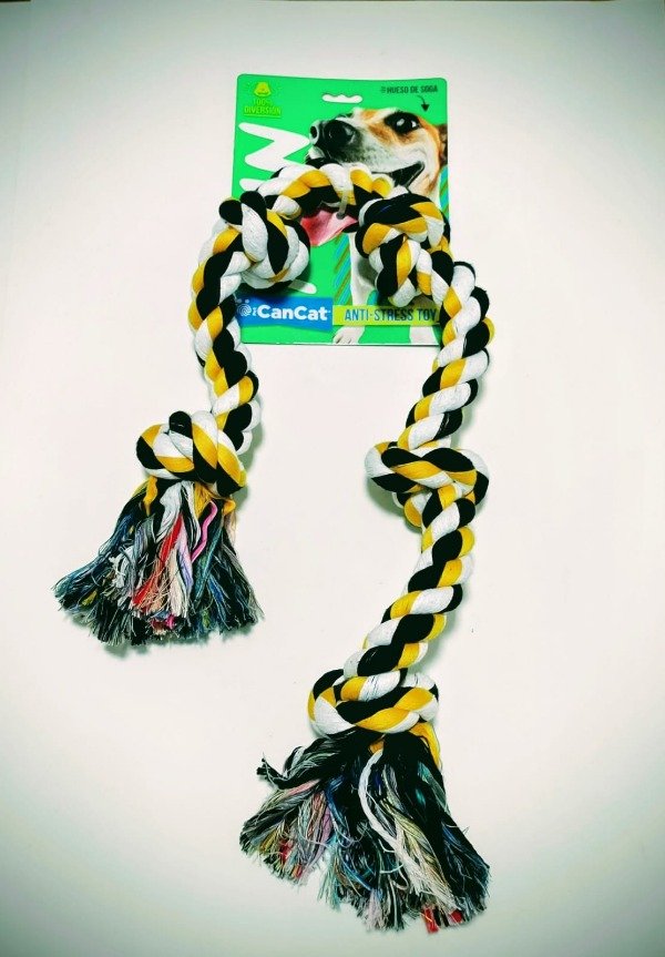 Producto - Soga 5 nudos 80 cm. x 8 cm.