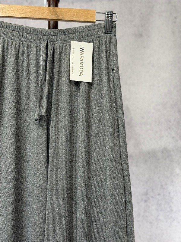 Producto - PANTALON VECHIA GRIS PALAZO MORLEY ELASTIZADO - 2