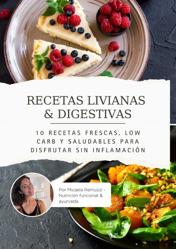 Producto - Recetas livianas y digestivas