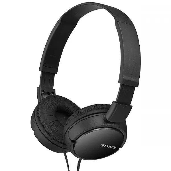 Producto - Sony MDR-ZX110 BZ con Cabo de 12 Metros - Negro