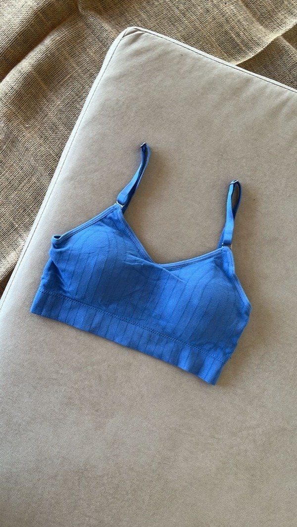 Producto - Top deportivo azul