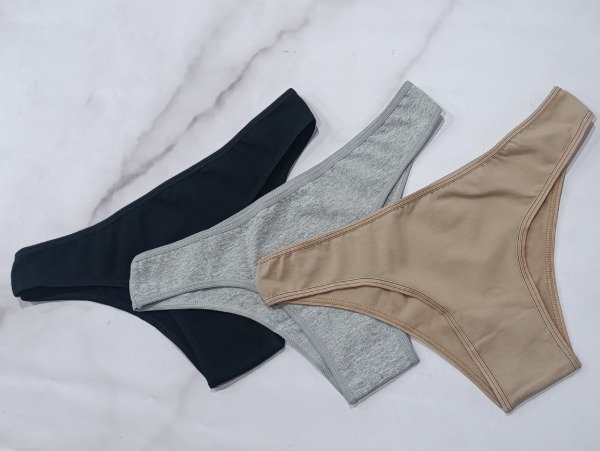 Producto - Pack x3 vedetinas de algodón talle único VD3