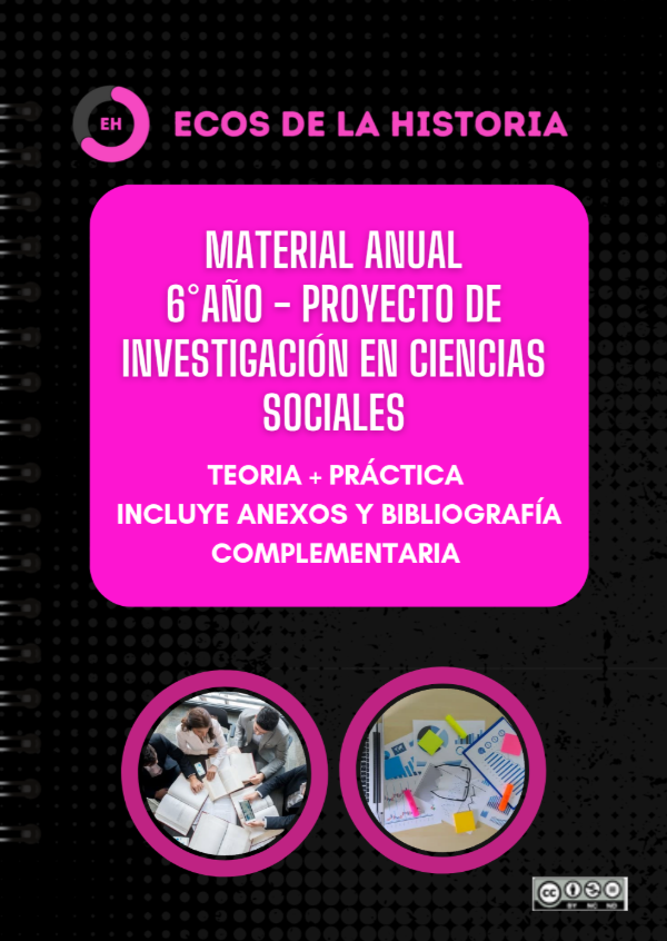 Producto - 6to- Proyecto de Investigación en Ciencias Sociales - Cuadernillo Anual