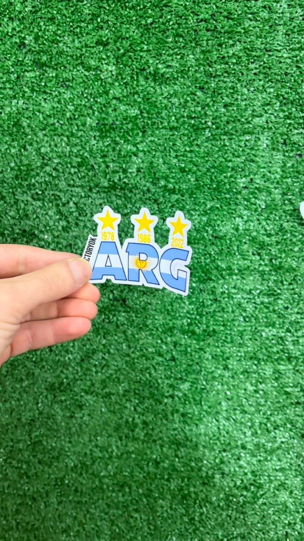 Producto - Stickers Fitness - Para Termos - ARG ESTRELLAS