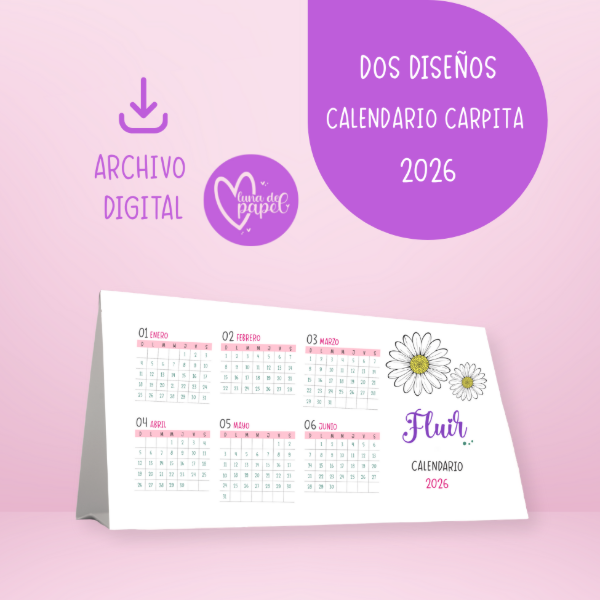 Producto - CALENDARIOS CARPITA 2026