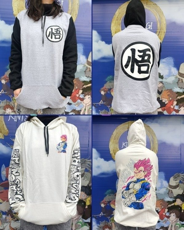 Producto - Buzos Oversize Dragon Ball (Ingrese para elegir )