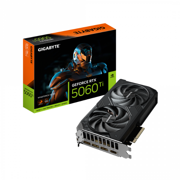 Producto - PLACA DE VIDEO GIGABYTE RTX 5060TI WF2 OC 8GB