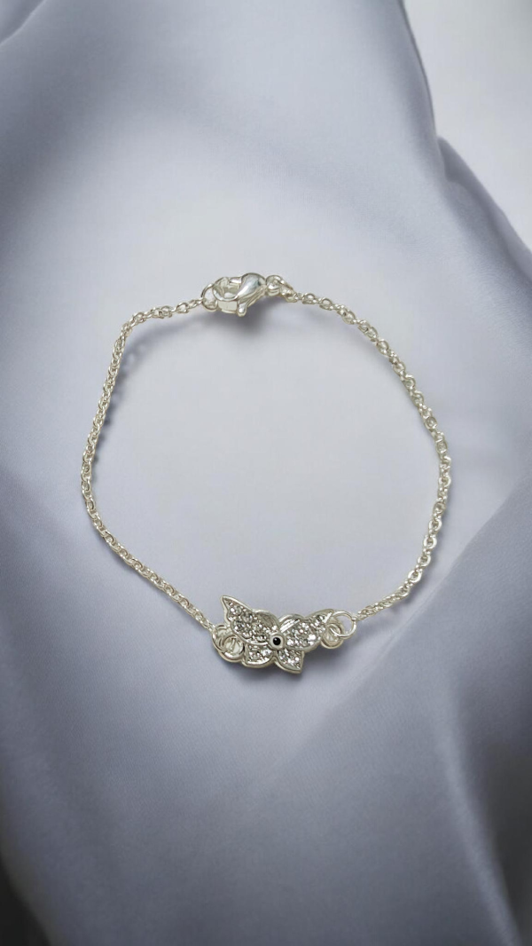 Producto - Pulsera mariposa blanca