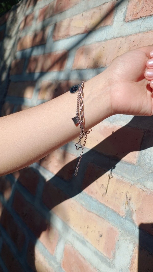 Producto - Pulsera Doble "Prada"- Elegant Shine