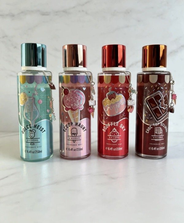Producto - BODY SPLASH CON LLAVERO 250 ML - V.V. LOVE - 12 UNIDADES SURTIDAS - 0