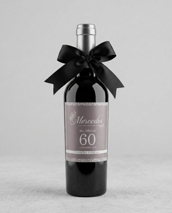 Producto - 12 Etiquetas para vino Personalizadas