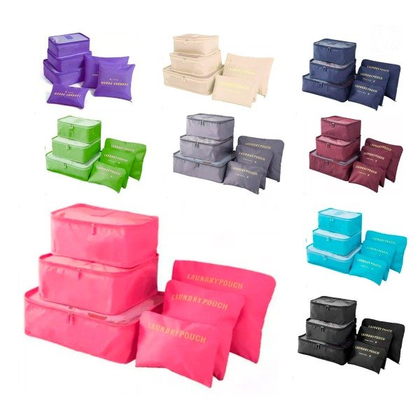 Producto - Bolso Neceser de Viaje 6 Pcs