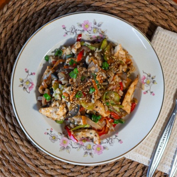 Producto - Wok de pollo, arroz y vegetales