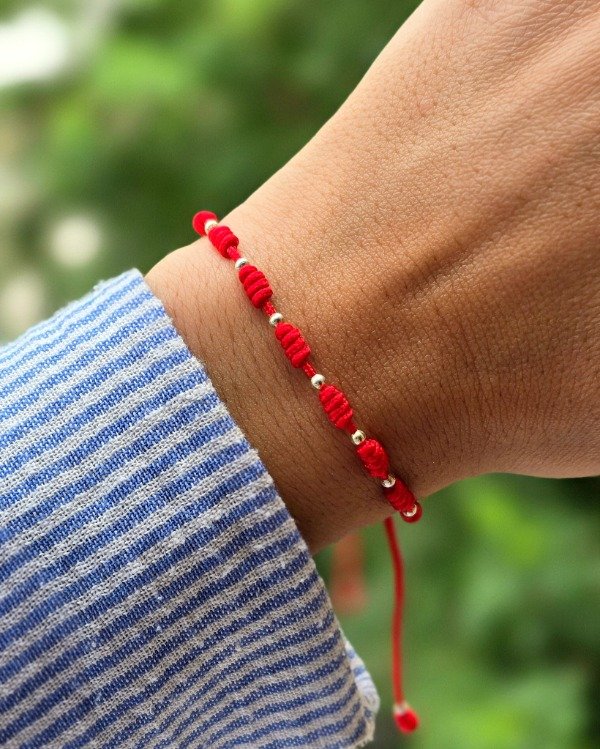 Producto - Pulsera 7 nudos plata 925