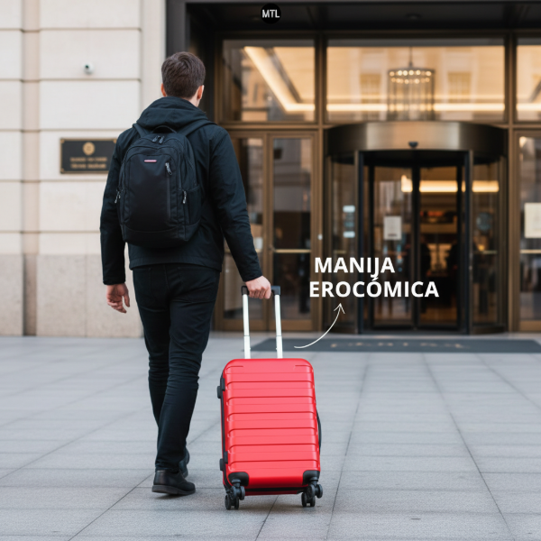 Producto - Valija Carry on Rígida de Cabina para Equipaje de Mano con Ruedas 360 Moderno - 4
