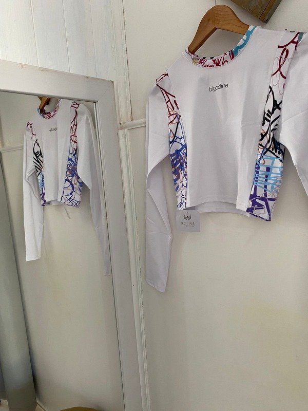 Producto - Croptop Street ML Blanco