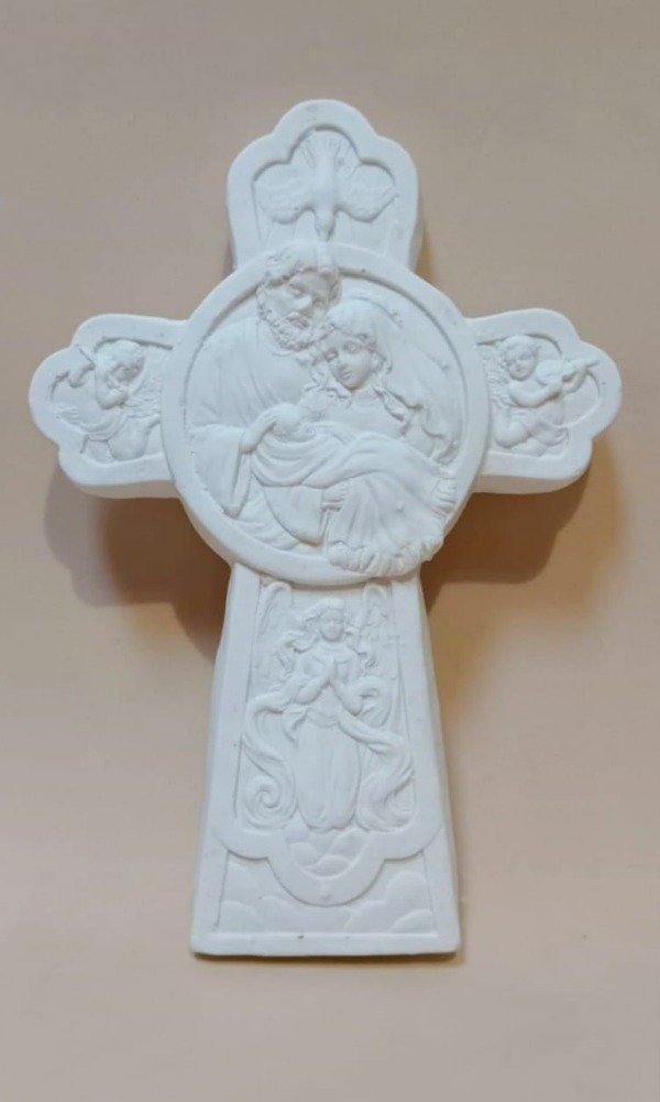 Producto - cruz sagrada familia 20 cm. - r79