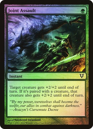 Producto - Joint Assault Foil  Avacyn Restored