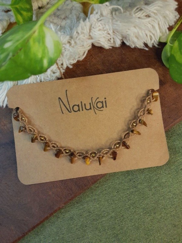 Producto - Choker Amelí - Ojo de tigre - 0