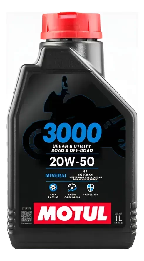Producto - ACEITE MOTUL 3000 4T 20W50 1L