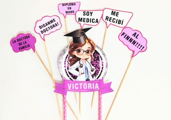 Producto - Topper graduacion de profesionales personalizado