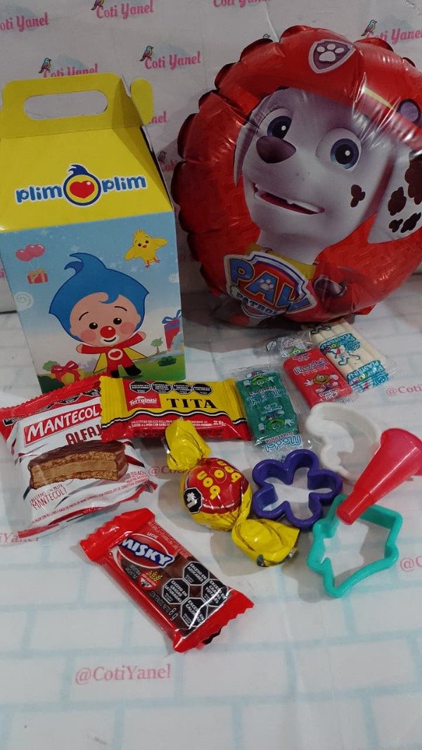 Producto - Combo cajita golosinera 2 - VARIOS PERSONAJES DISPONIBLES - 0