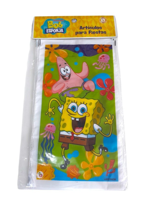 Producto - Bolsita de regalo Bob esponja x10u.