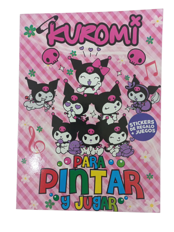 Producto - Libro Pintar KUROMI