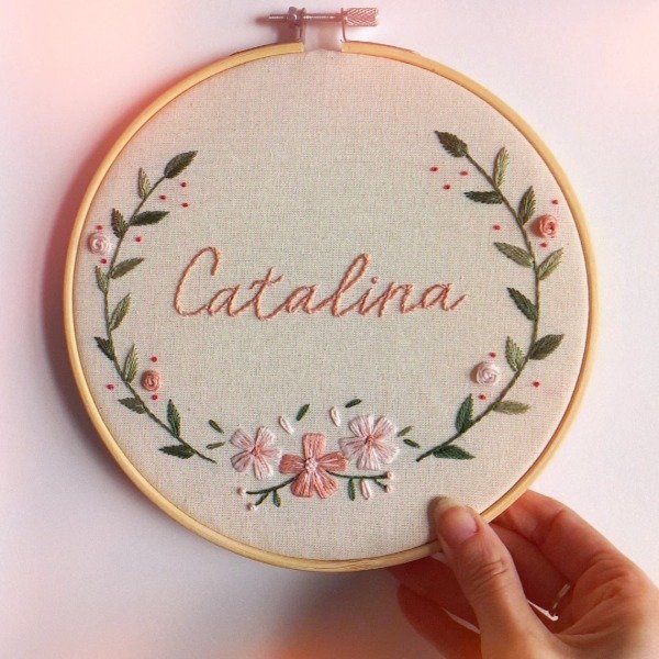 Producto - BIENVENIDO BEBÉ - MODELO FLORAL DELICADO (CATALINA) - 4