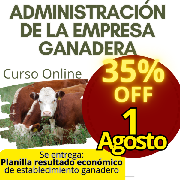 Producto - Curso online Administración de la Empresa Ganadera