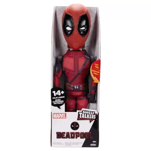 Producto - Marvel Deadpool Shelf Talkers Plush Con Sonido