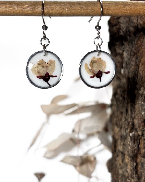 Producto - Aros Ciruelo chicos