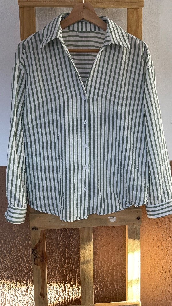 Producto - CAMISA OVERSIZE RAYADA (3 modelos) - 3