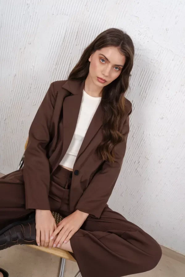 Producto - Blazer Milán Chocolate