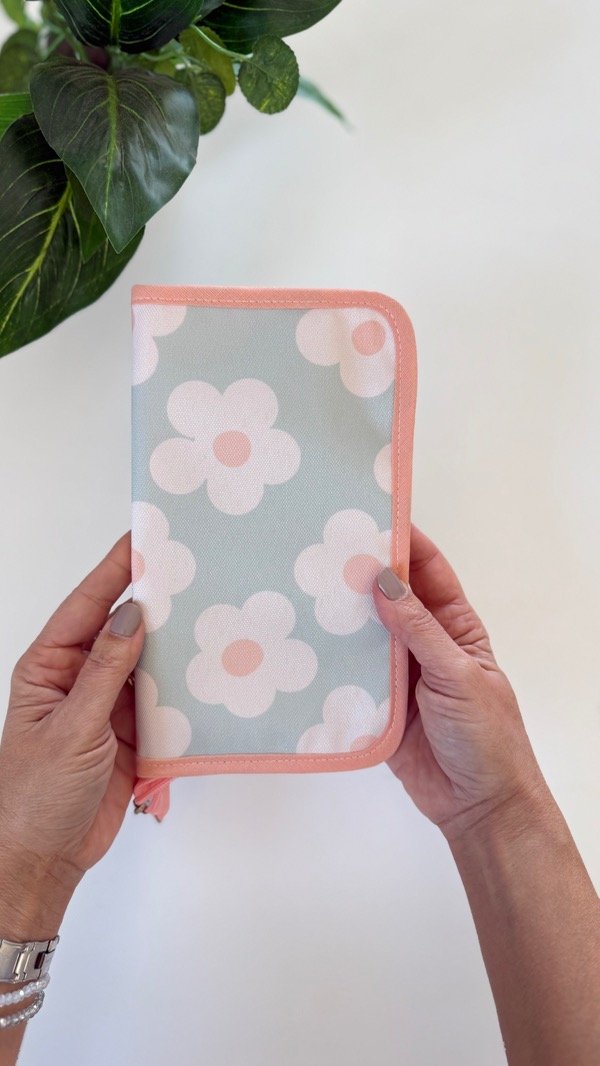 Producto - Organizador A6 Flor Blanca