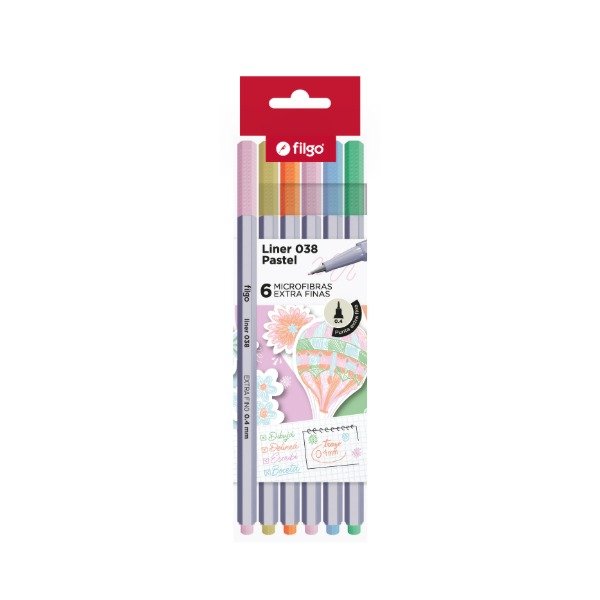 Producto - Microfibra Liner 038 Filgo Pastel