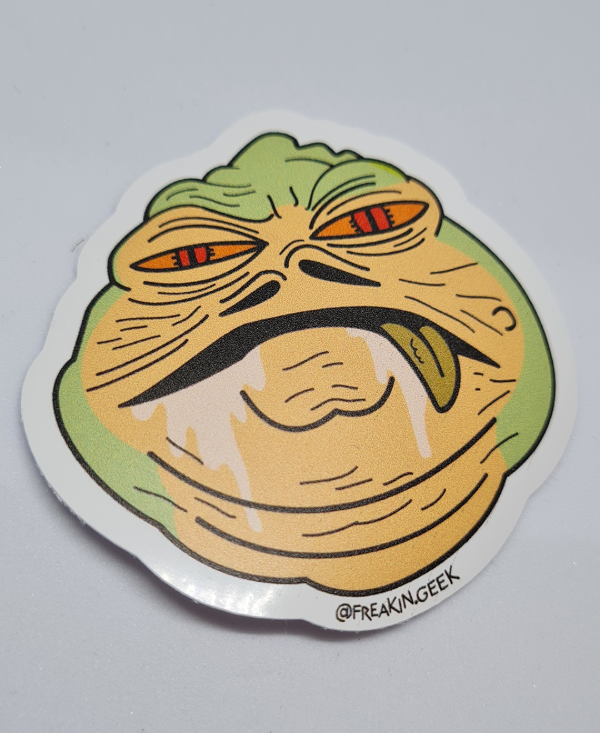 Producto - Sticker Jabba the Hut FanArt - 0