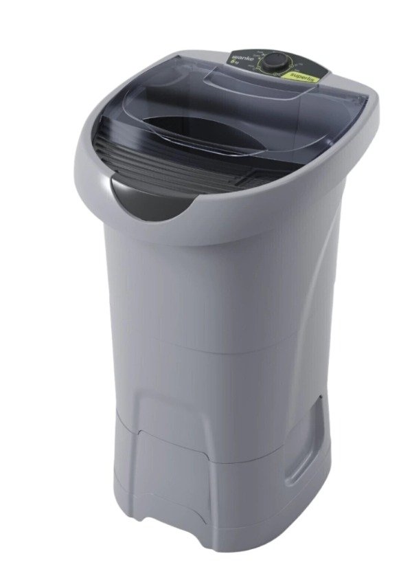 Producto - LAVARROPAS SEMIAUTOMÁTICO SUPER 6 KG COLOR GRIS WANKE - 1