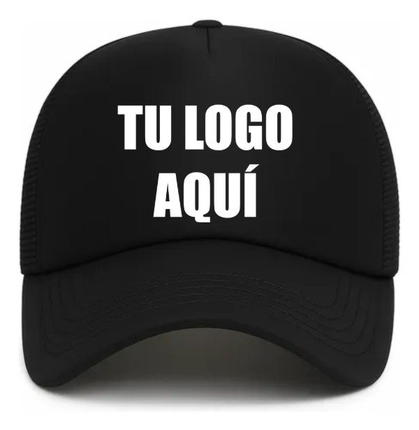 Producto - Gorra trucker negra completa